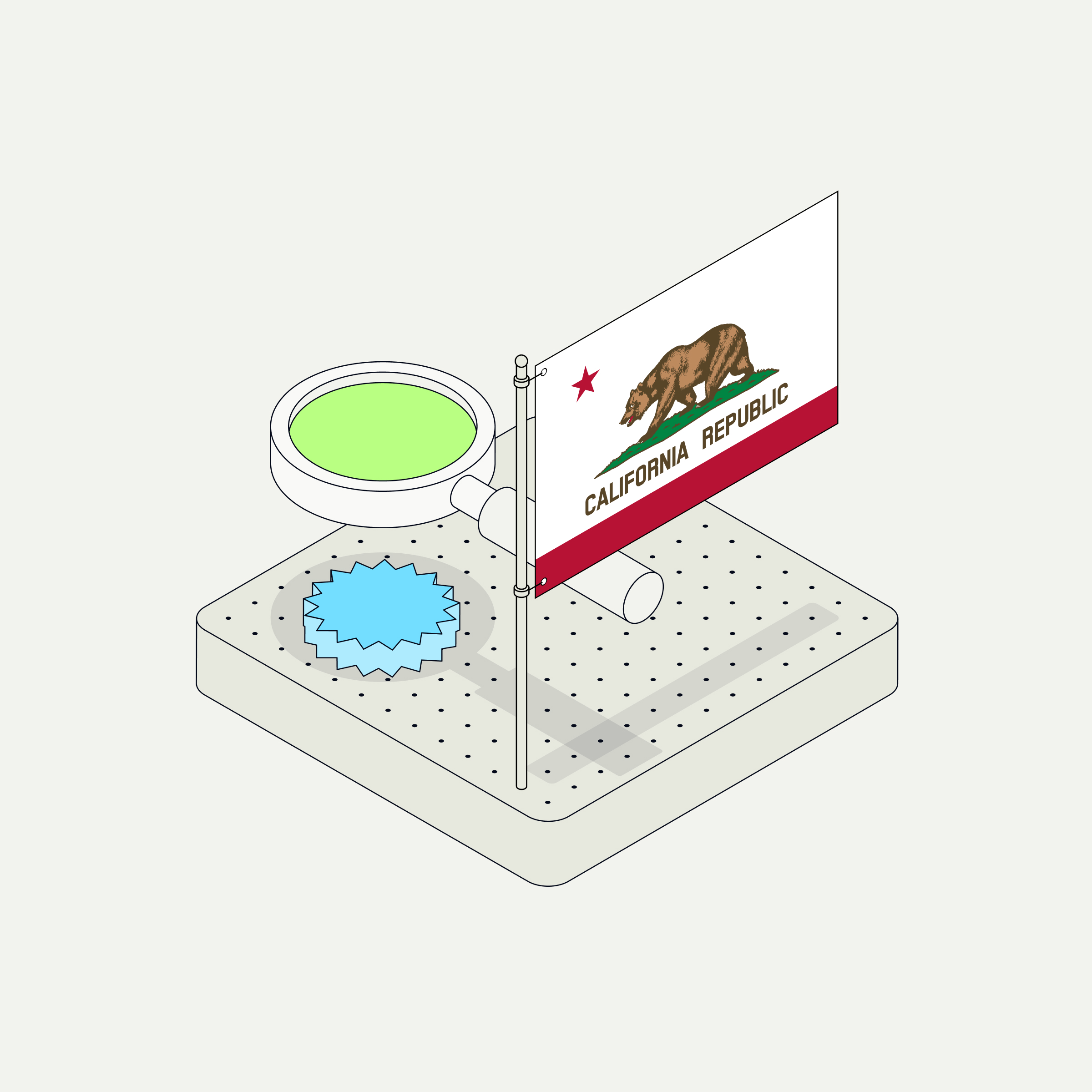 California RON Illustration